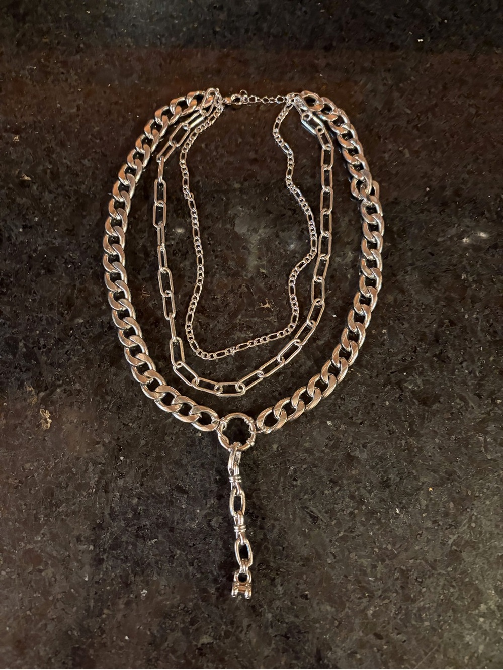 AKIRA Layered Multi-Chain Statement Necklace